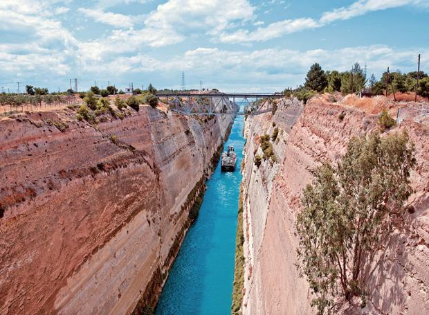 Η ιστορία του Ισθμού της Κορίνθου